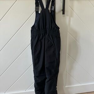 Lands' End Black Big Kids Snow / Ski Bib Size 10